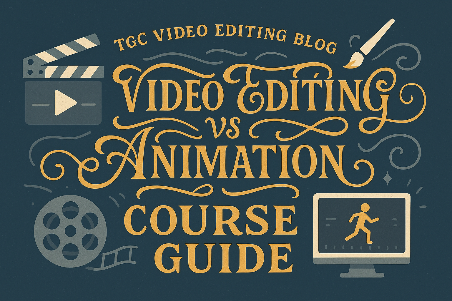 Video Editing vs Animation Course Guide